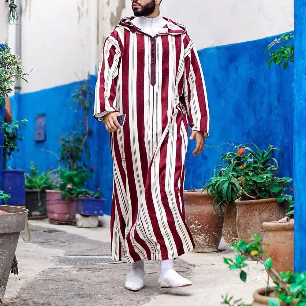 Hooded Islamic jubba