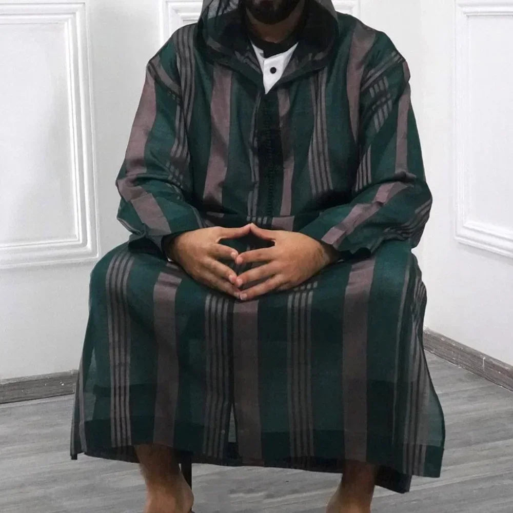 Hooded Islamic jubba