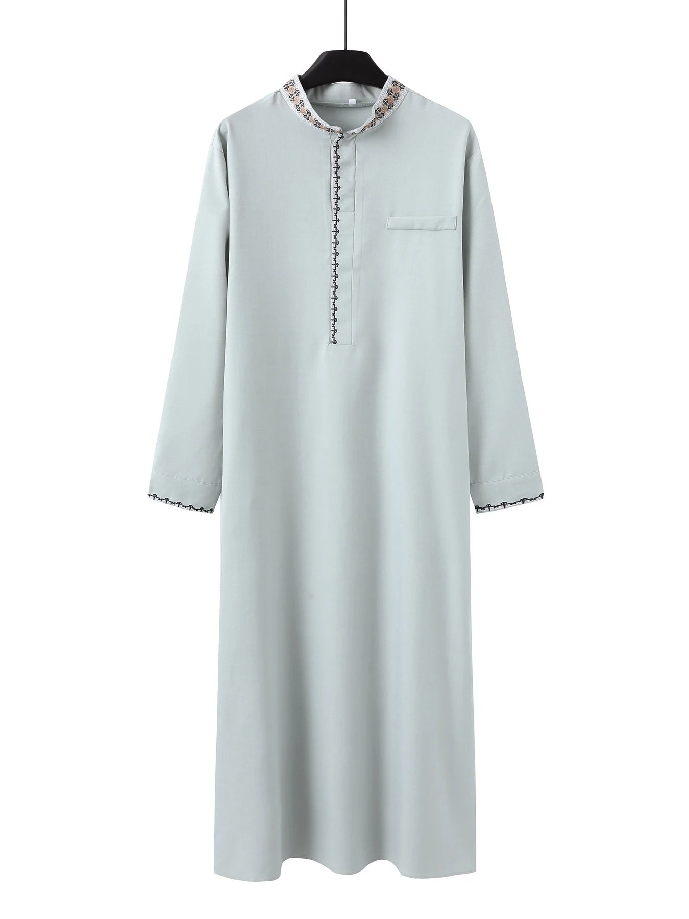 Islamic Muslim men's long sleeved Jubba