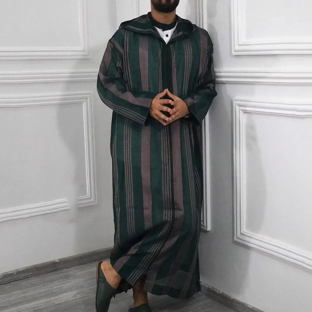 Hooded Islamic jubba