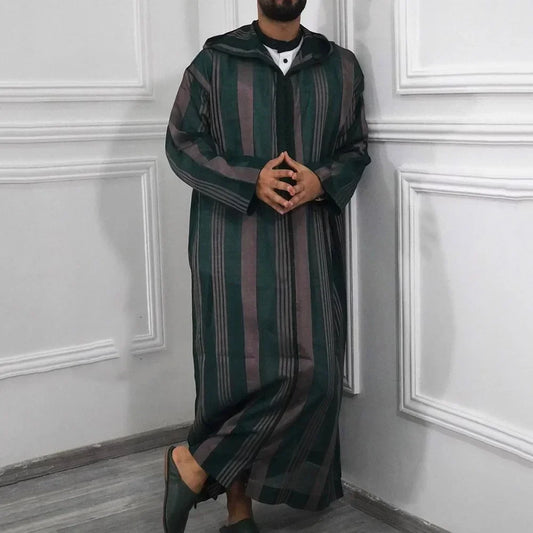 Hooded Islamic jubba